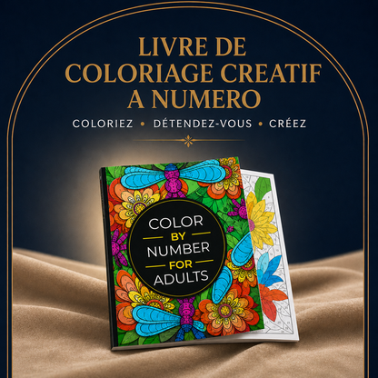 Livre de coloriage avec numéros
