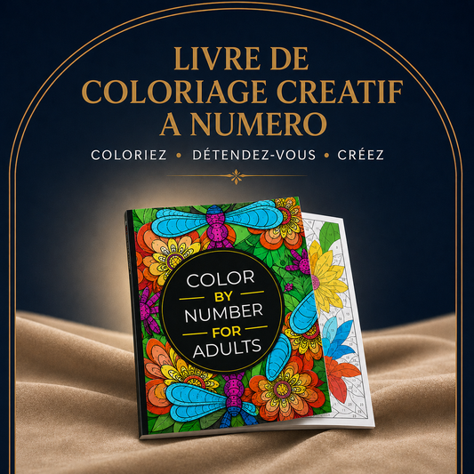 Livre de coloriage avec numéros