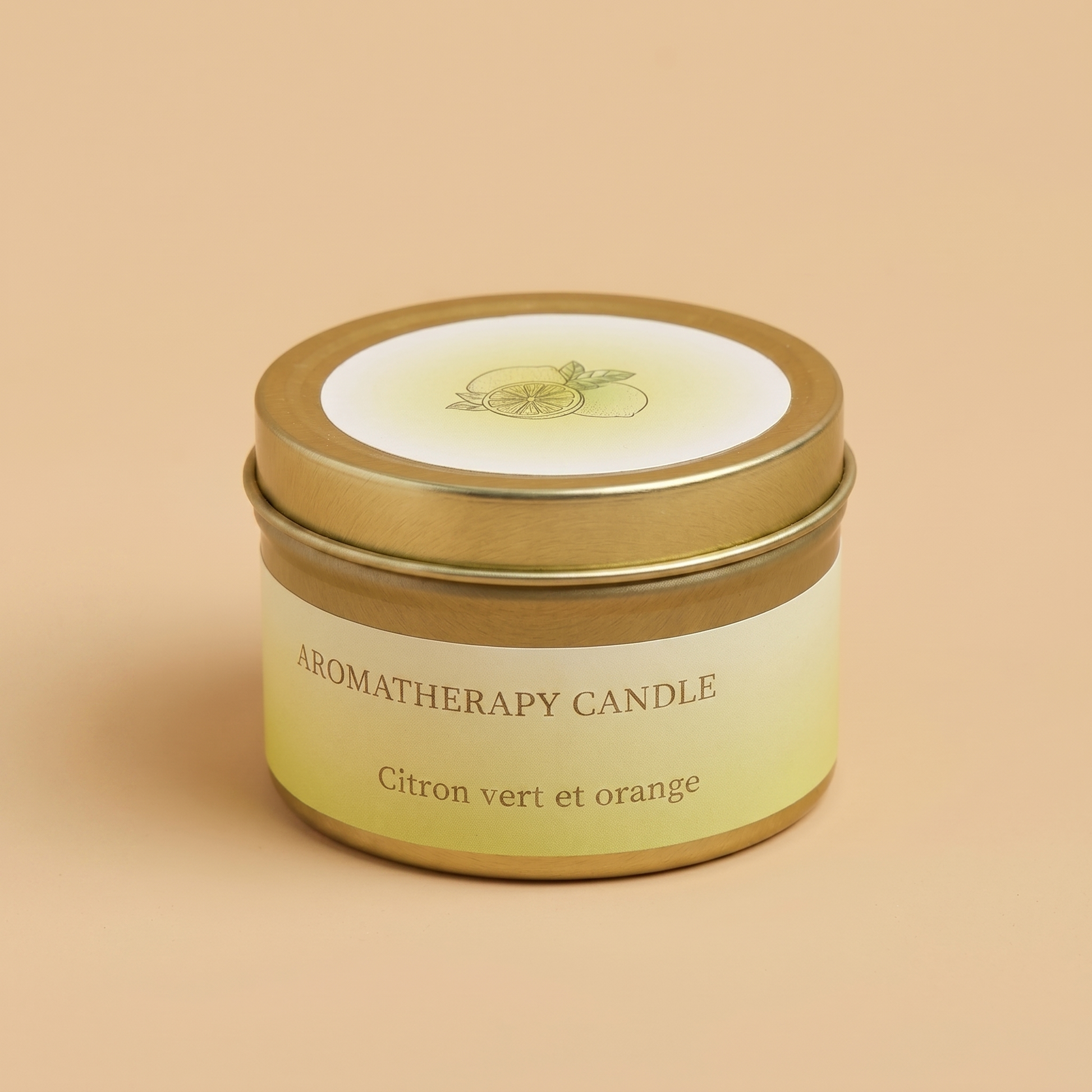 Bougie parfumée - Citron vert et orange